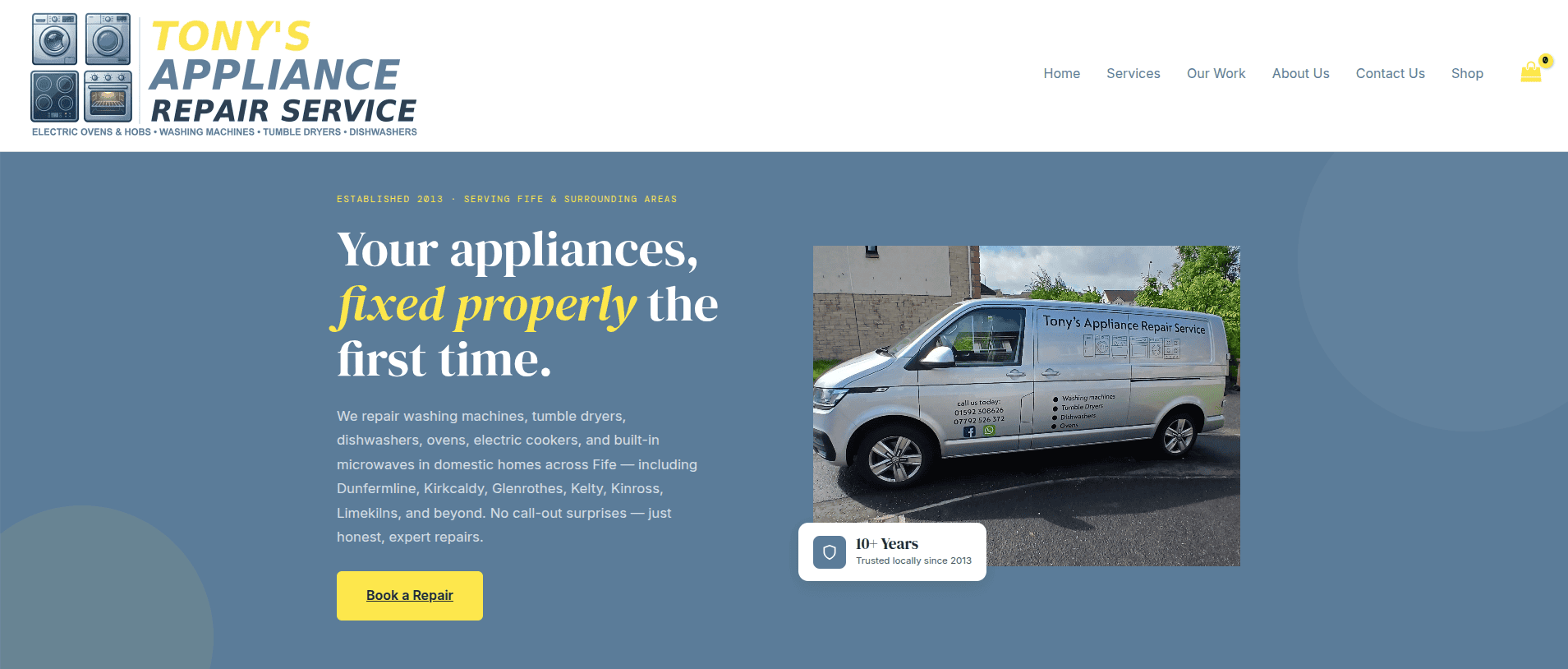 Tony's Appliance Repair Service